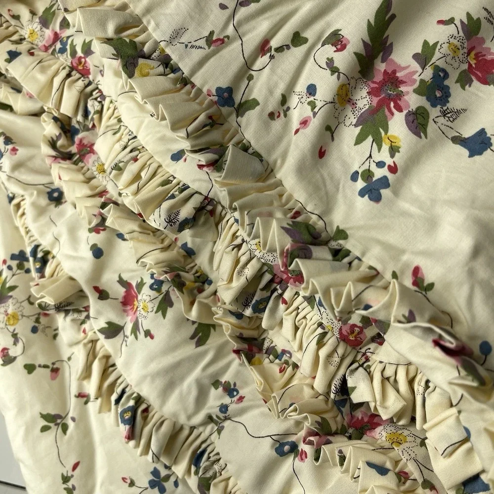 Vintage 90s Ralph Lauren Pebble Path Comforter Full/Queen Discontinued Open Box